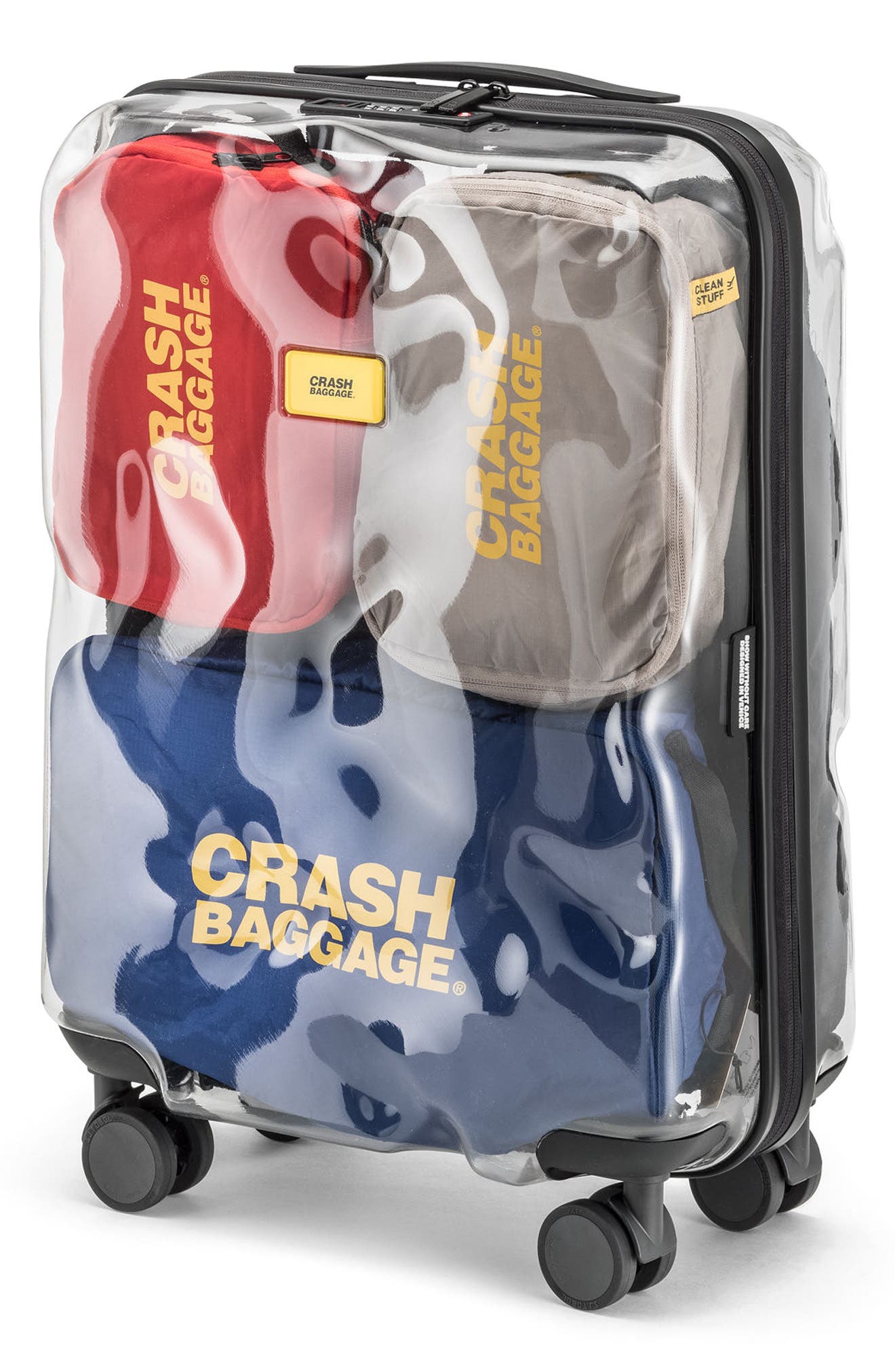 CRASH BAGGAGE Small Share Cabin Trolley Case, Alternate, color, 