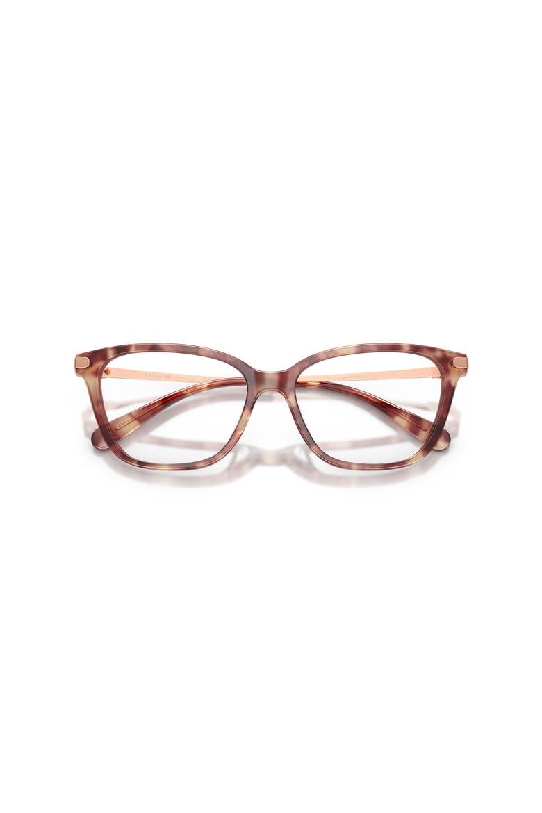 54mm Square optical glasses, Alternate, color, Violet