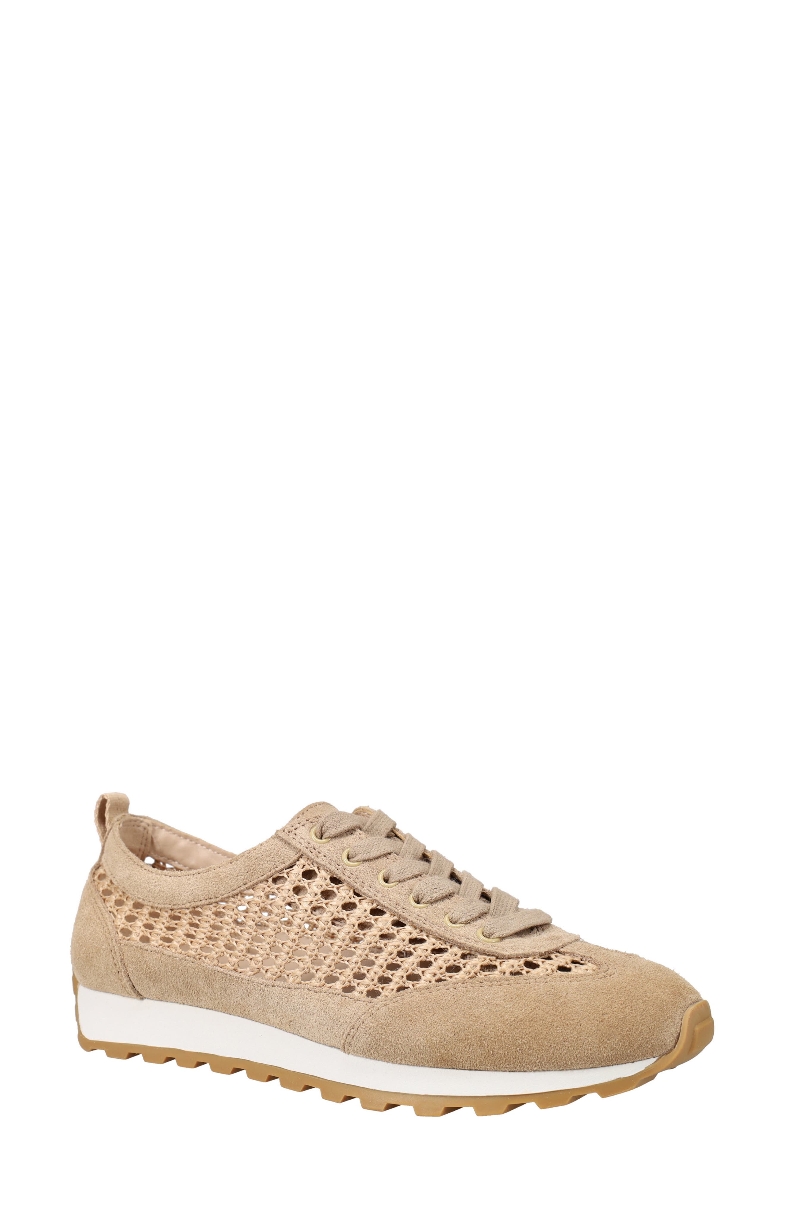 Kimsy Lace-Up Sneaker, Alternate, color, ECRU