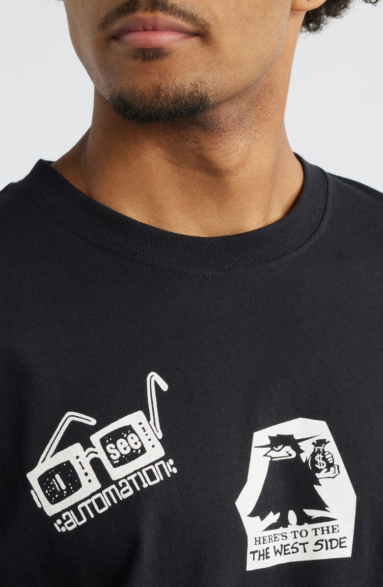 Vans Classified Graphic T-Shirt, Alternate, color, Black