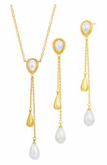 2-Piece Cultured Pearl Jewelry Set