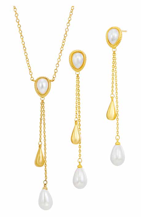 2-Piece Cultured Pearl Jewelry Set