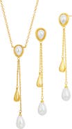 SAVVY CIE JEWELS 2-Piece Cultured Pearl Jewelry Set