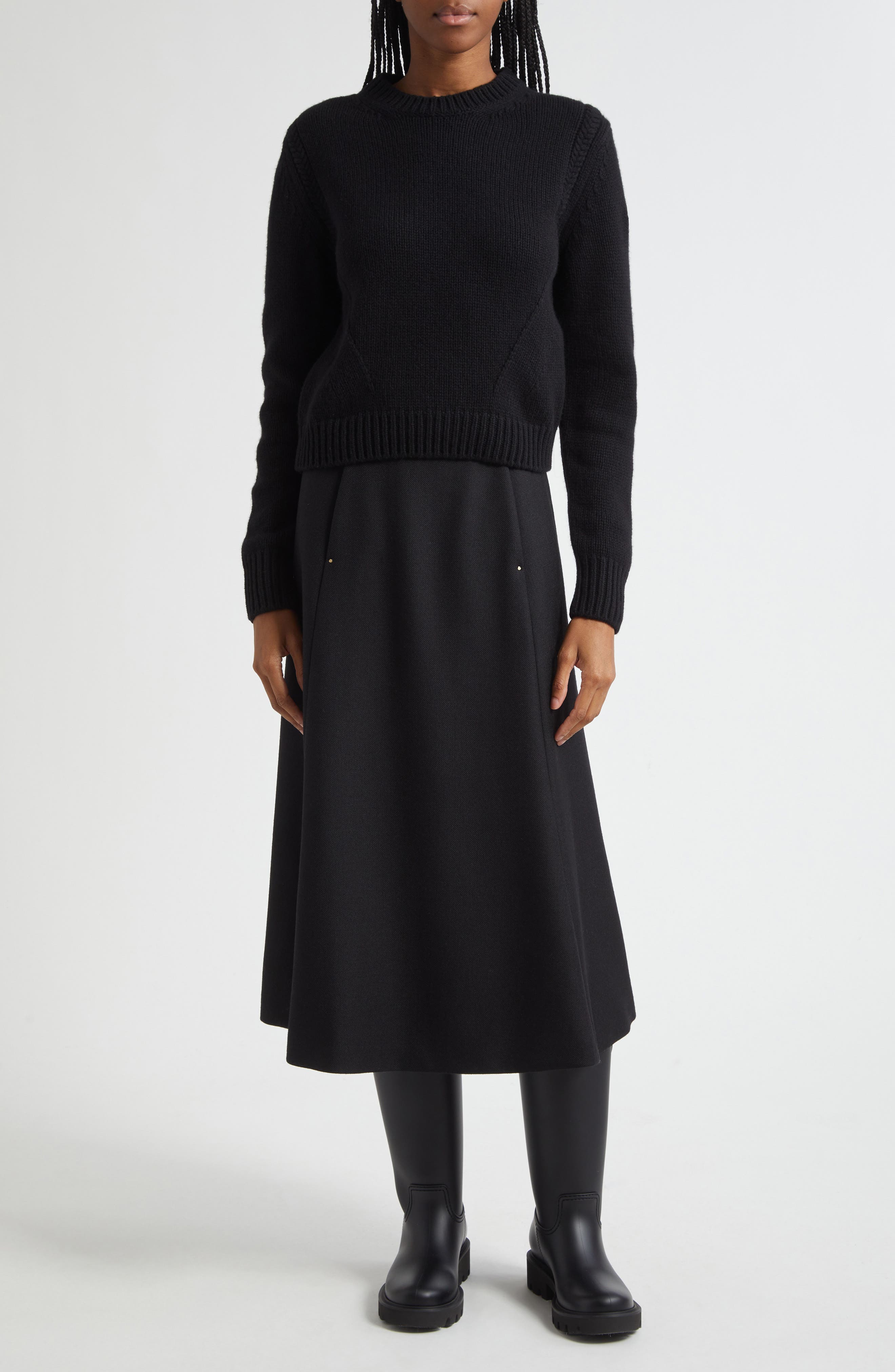 Wool & Cashmere Crewneck Sweater - image 2