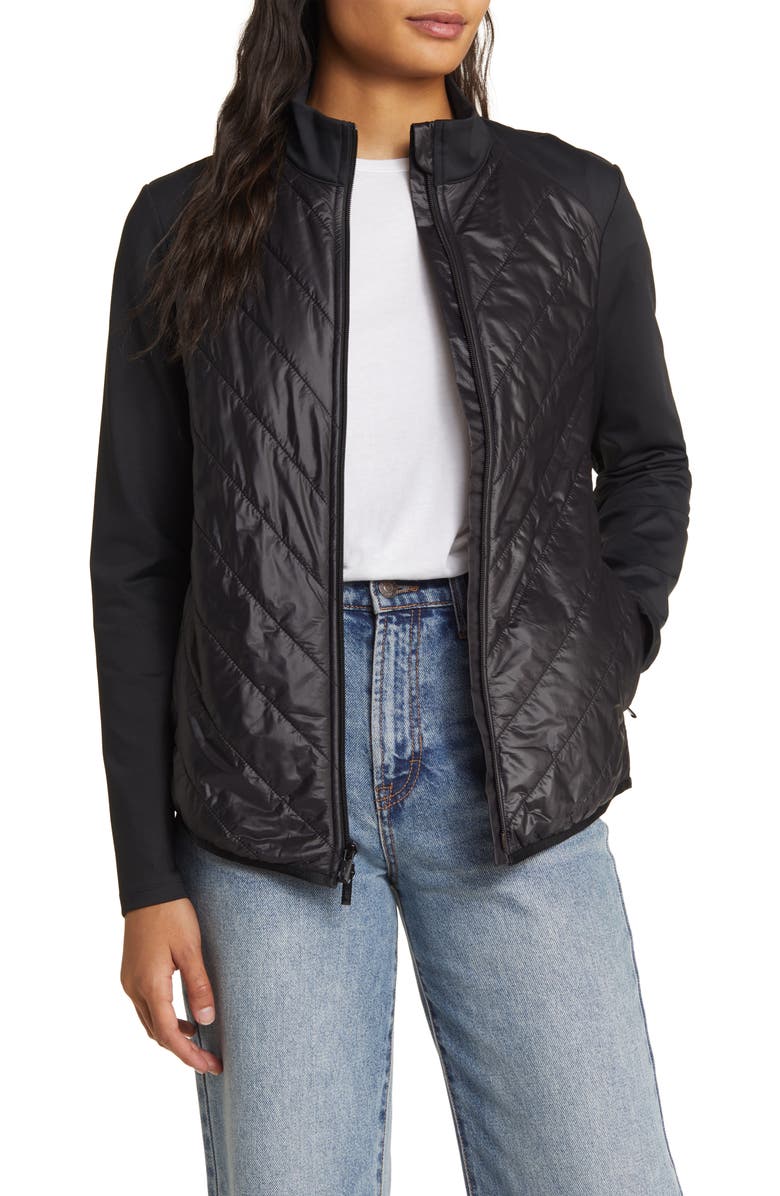 Tommy Bahama Aubrey Cire Hybrid IslandZone<sup>®</sup> Full Zip Jacket, Main, color, 