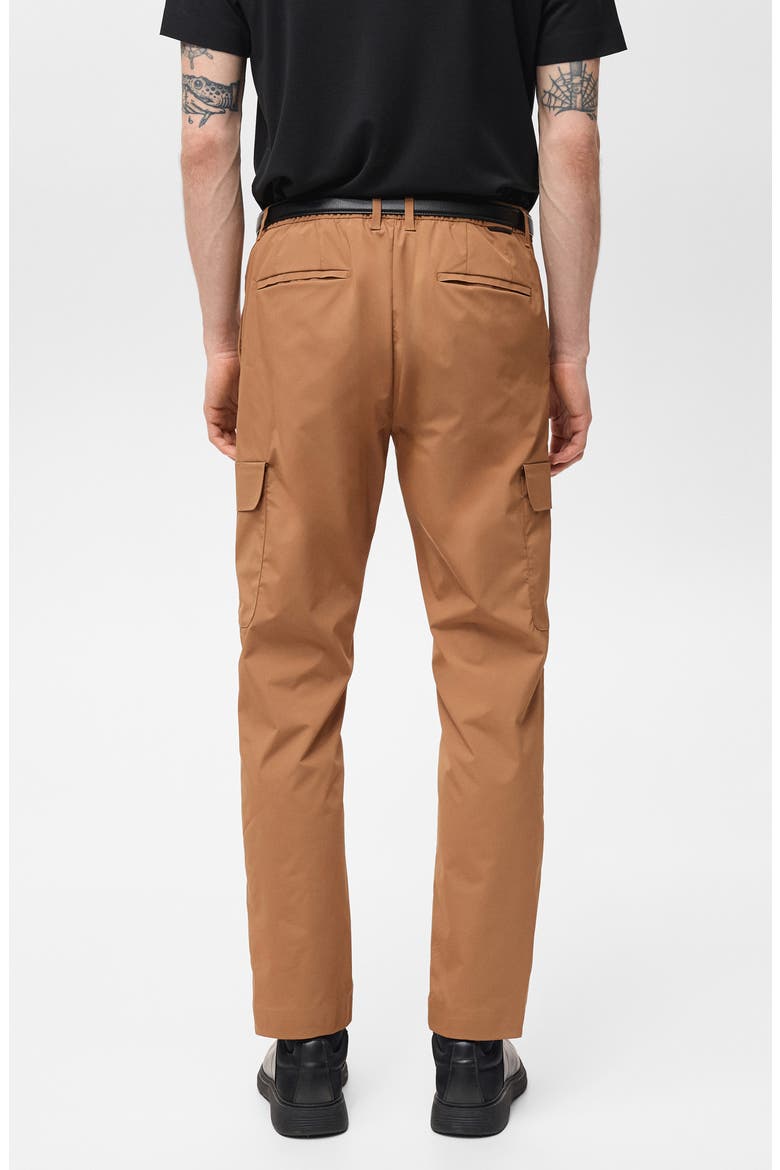 Thermoregulating Slim Comfort Stretch Cargo Pants, Alternate, color, TOBACCO BROWN