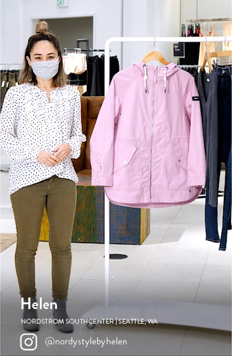 Shoreside Waterproof Hooded Raincoat, sales video thumbnail