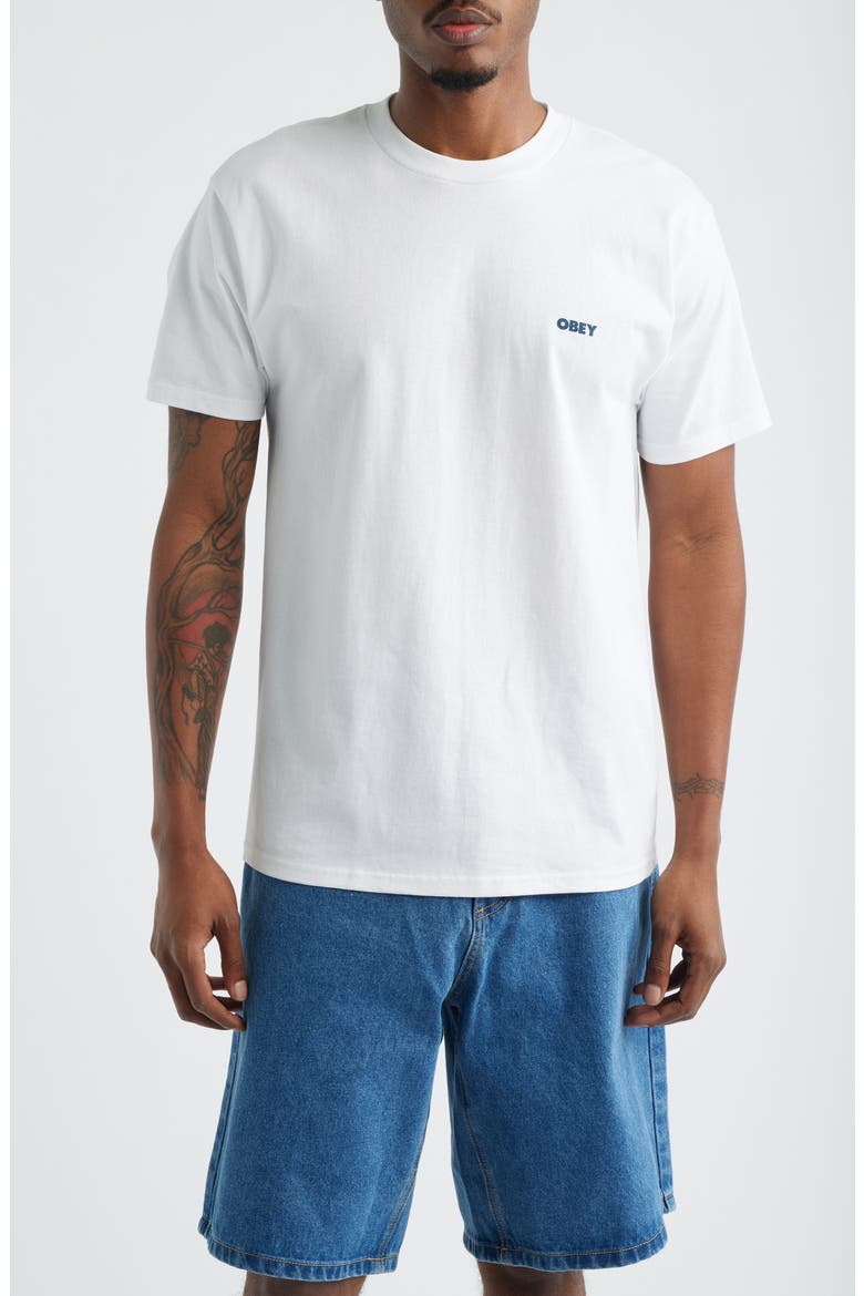 Truth to Power Graphic T-Shirt, Main, color, WHITE