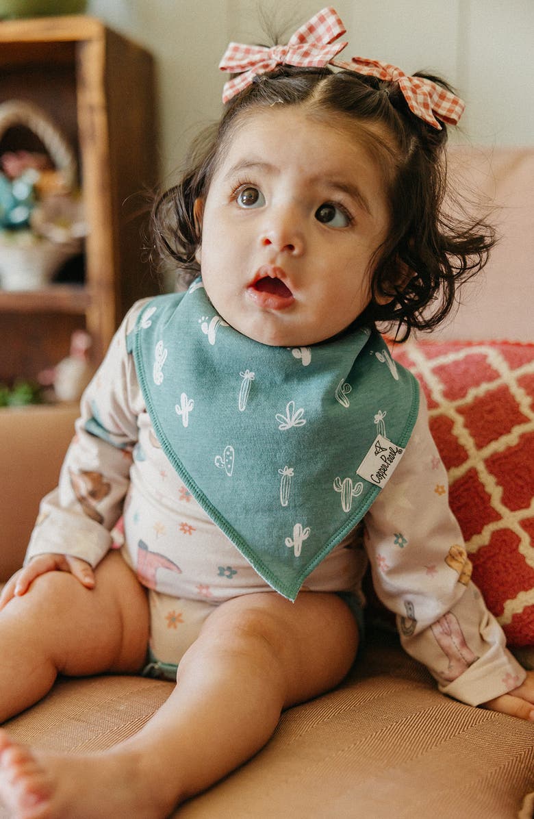Copper Pearl Cheyenne Assorted 4-Pack Bandana Bibs, Alternate, color,