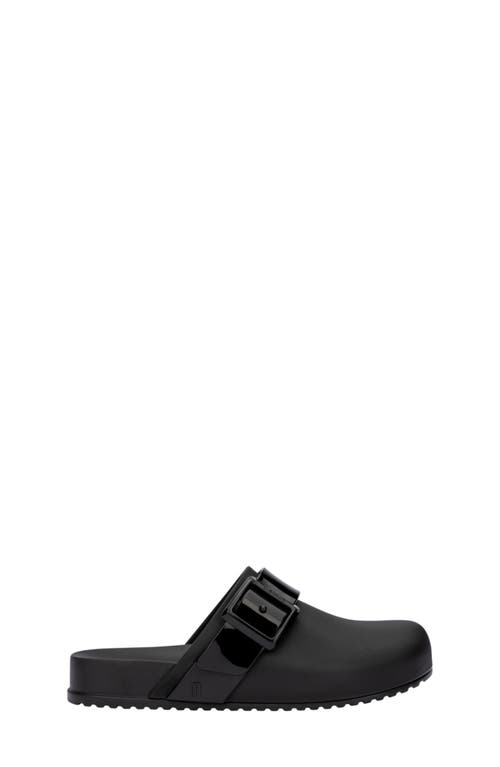 Mini Melissa Kids' Cozy Clog In Black