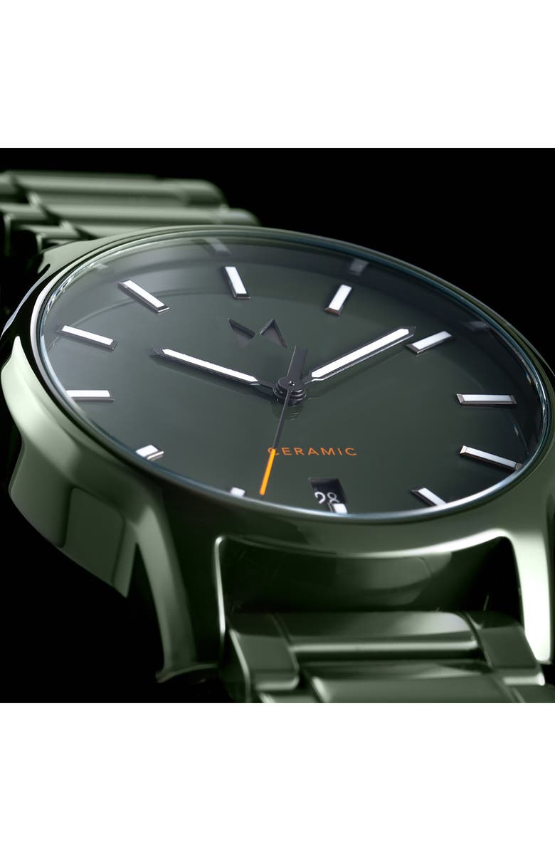 MVMT Classic II Ceramic Bracelet Watch, 44mm, Alternate, color, 