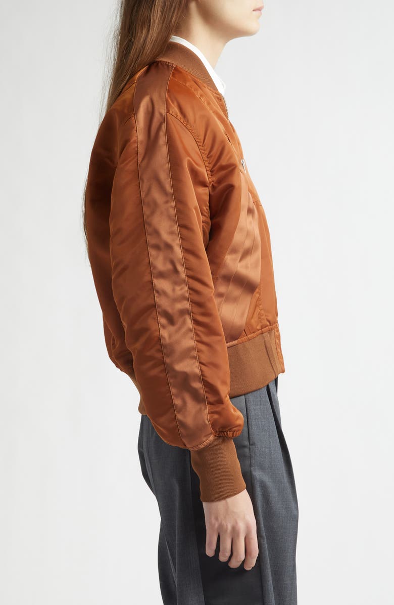 Undercover Satin Blouson Bomber Jacket, Alternate, color, 