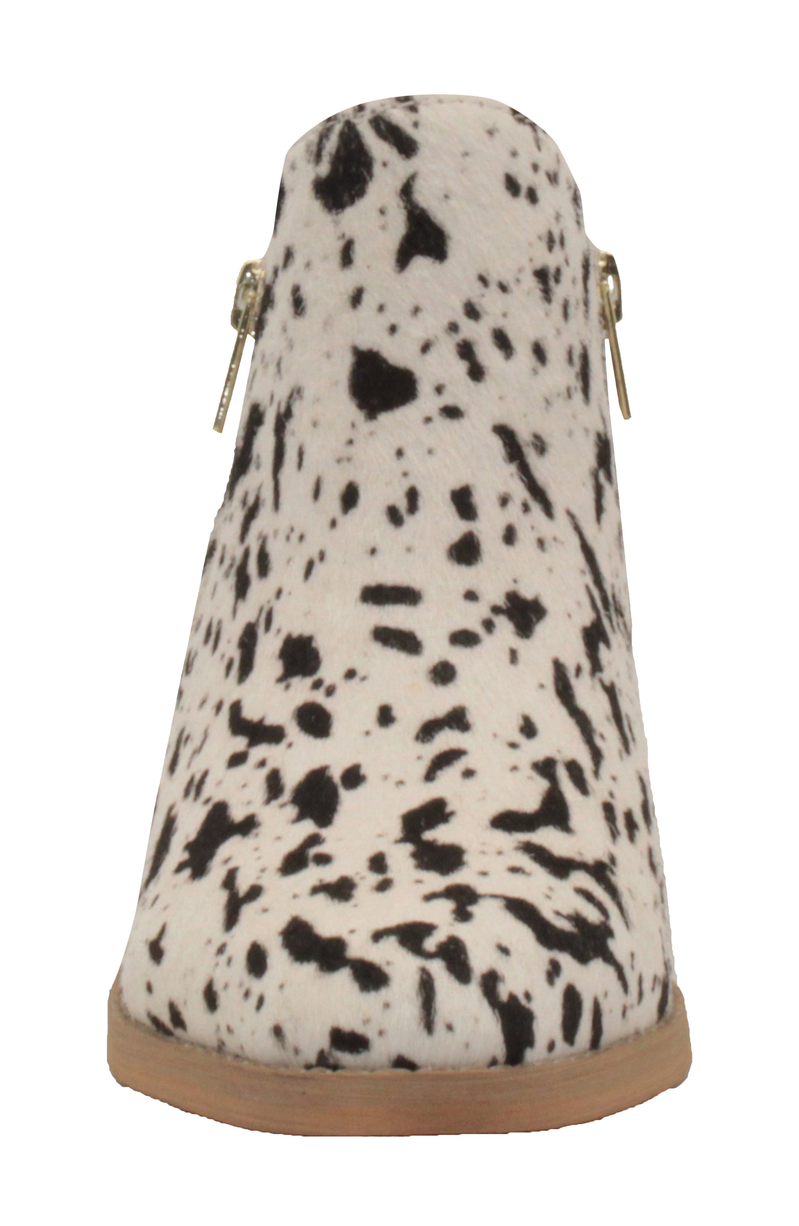 Gracemont Bootie, Alternate, color, CHOCOLATE CHIP SPOTS CALF HAIR