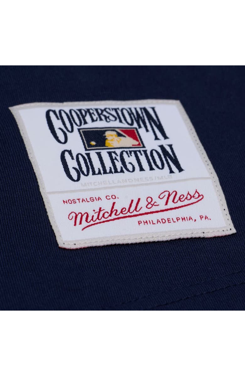 Mitchell & Ness Men's Mitchell & Ness  Navy San Diego Padres Wild Pitch Ringer T-Shirt, Alternate, color, Navy