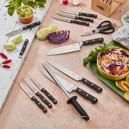 Cuisine::pro ® Sabre 14-piece Knife Block In Black