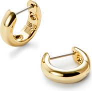 Ana Luisa Giulia Huggie Hoop Earrings