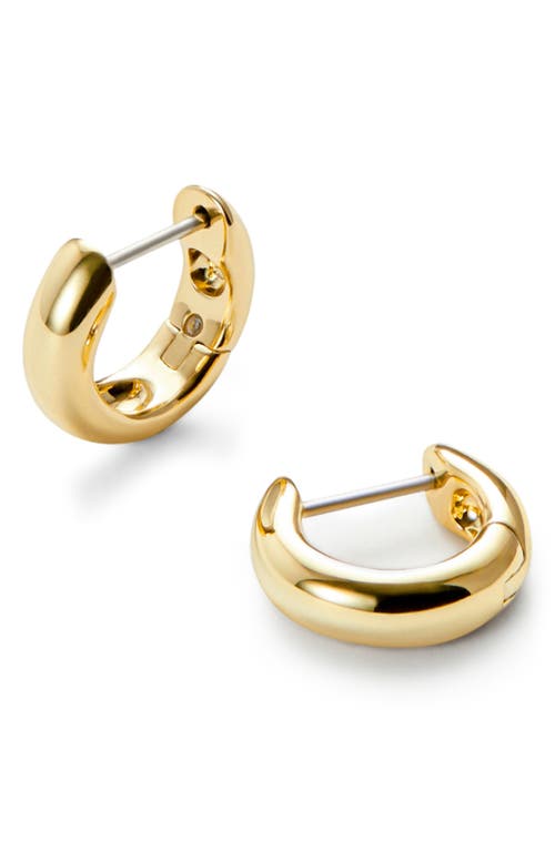 Ana Luisa Giulia Huggie Hoop Earrings