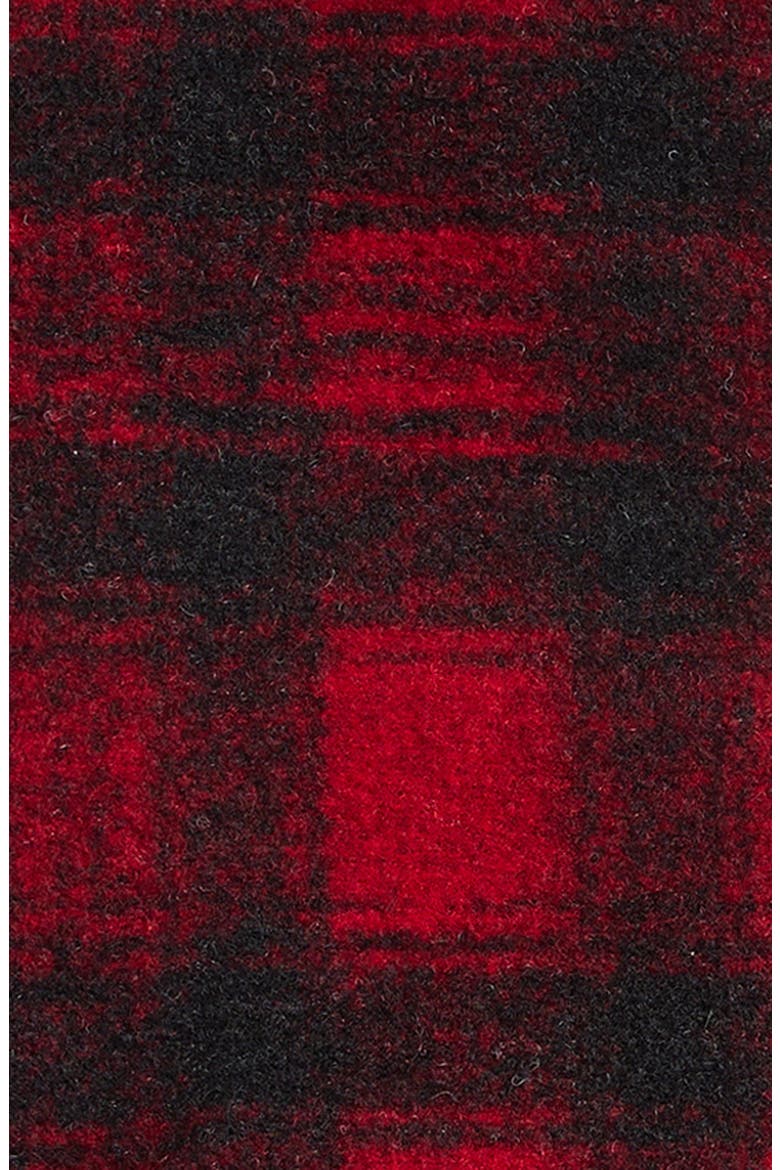 Kids' Plaid Zip Shirt Jacket, Alternate, color, RED