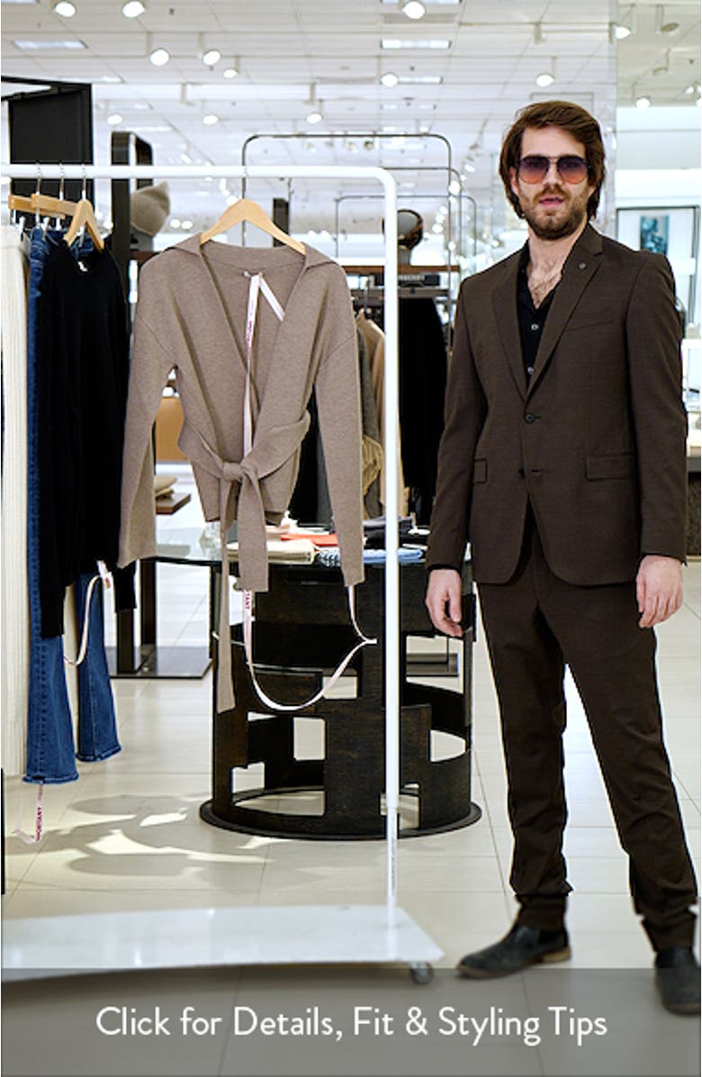 Fallon Contour Belted Cardigan, sales video thumbnail