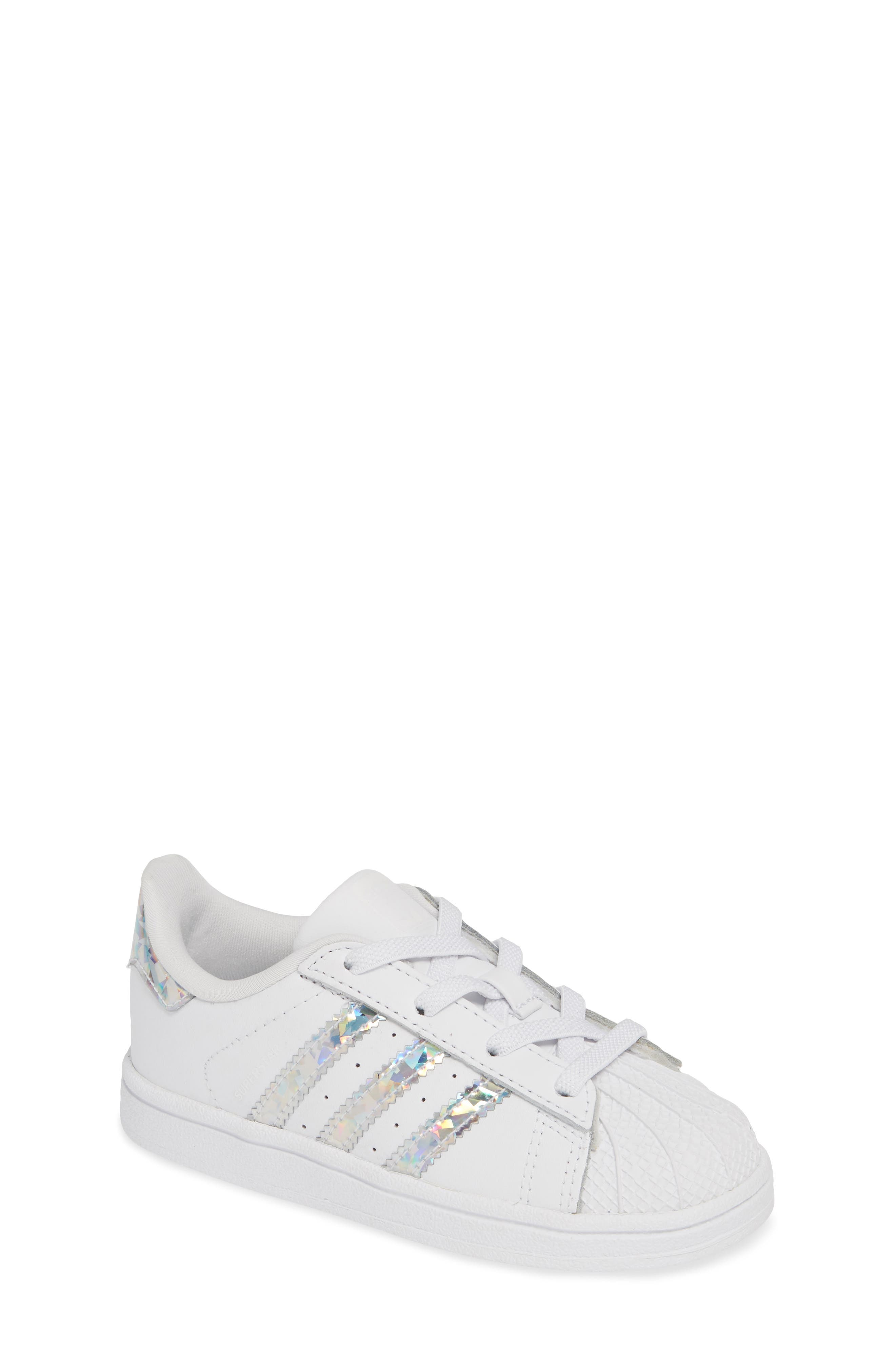 adidas Superstar Metallic Sneaker, Main, color, 
