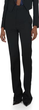 TOM FORD Pinstripe Wool Grain de Poudre Trousers