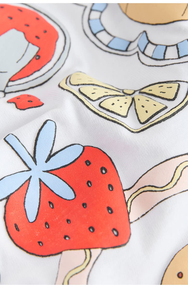 NEXT Kids' Le Petit Dejeuner Graphic T-Shirt, Alternate, color, White