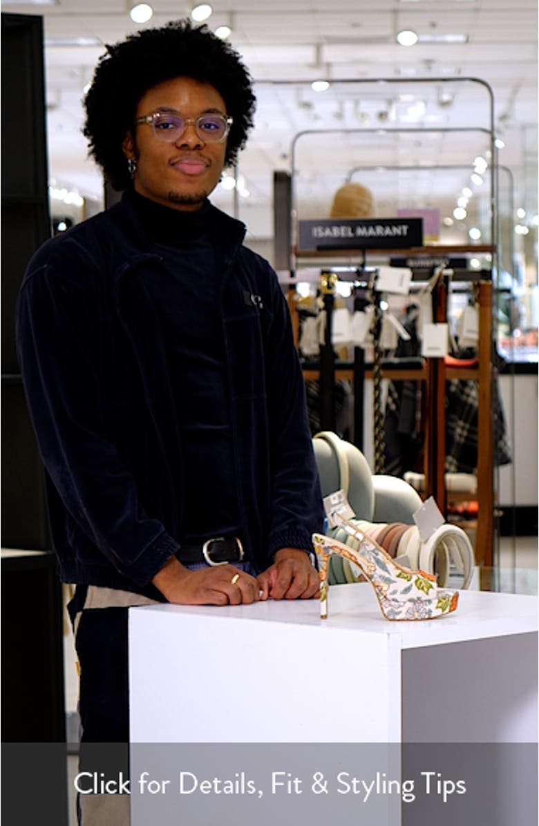 Sibilla Slingback Platform Sandal, sales video thumbnail