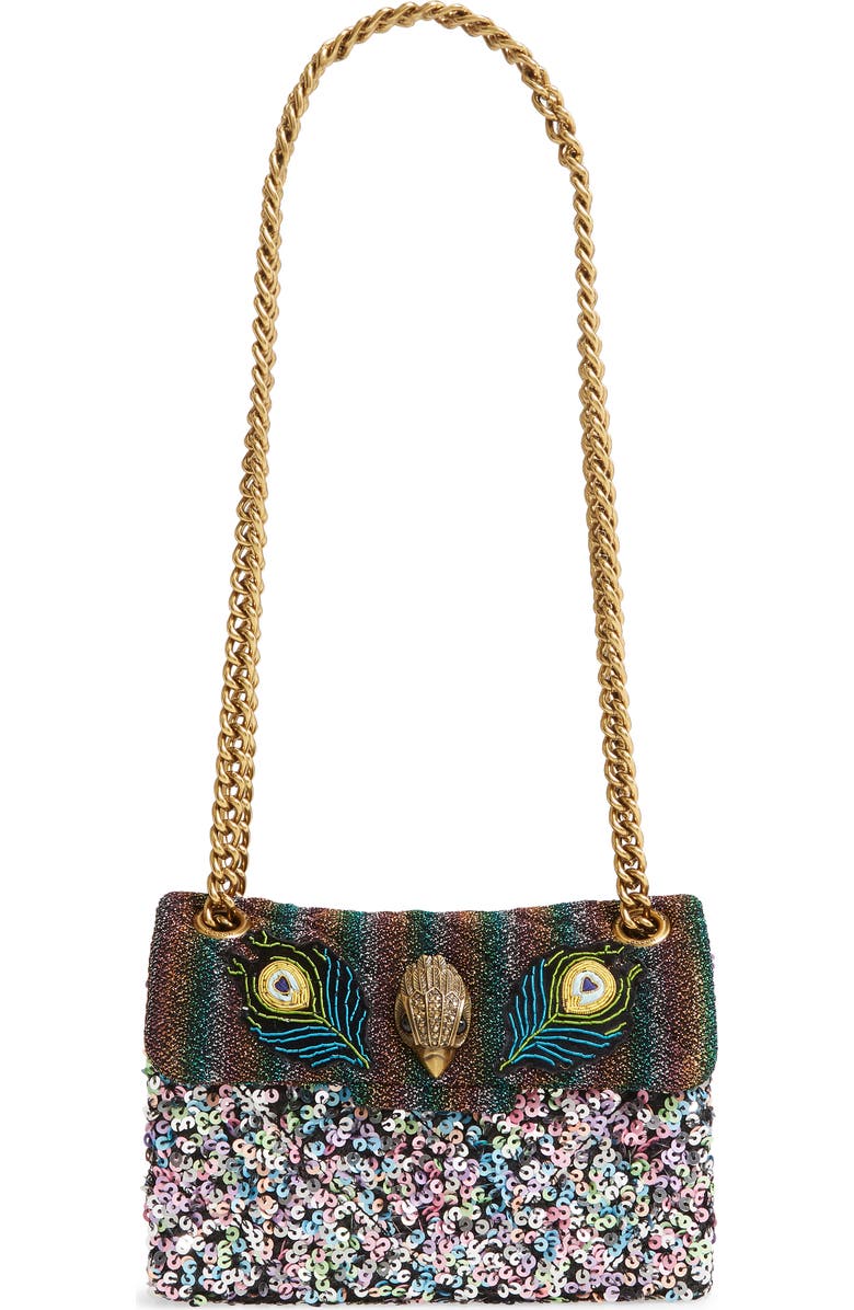 Kurt Geiger London Mini Kensington Sequin Crossbody Bag, Main, color,