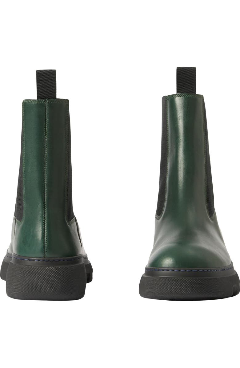 Burberry Gabriel Chelsea Boot, Alternate, color, Vine