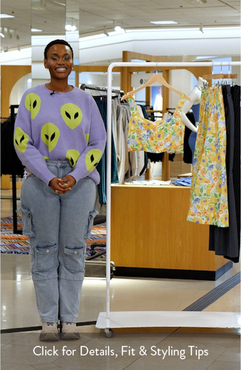 Jolie Floral Crop Top, sales video thumbnail