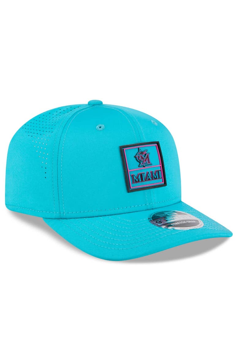 Men's New Era Teal Miami Marlins 2025 City Connect 9SEVENTY Adjustable Hat, Alternate, color, Teal