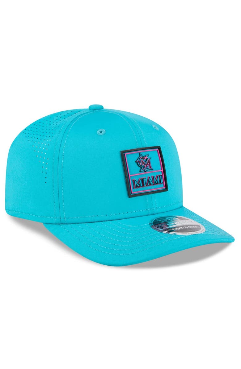 New Era Men's New Era Teal Miami Marlins 2025 City Connect 9SEVENTY Adjustable Hat, Alternate, color, Teal