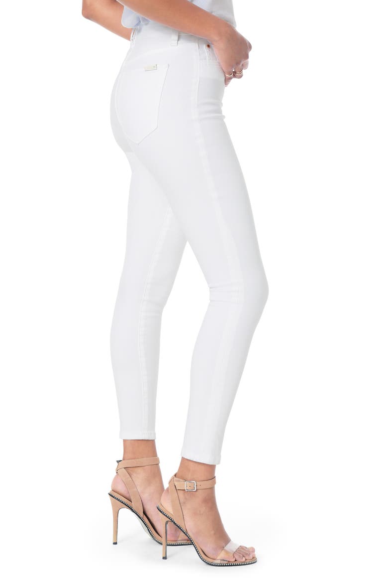 Flawless Honey Curvy High Waist Ankle Skinny Jeans, Alternate, color, HENNIE