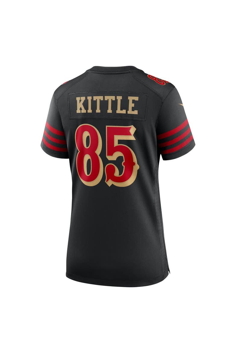 Women's Nike George Kittle Black San Francisco 49ers 2025 Rivalries Collection Game Jersey, Alternate, color, Black
