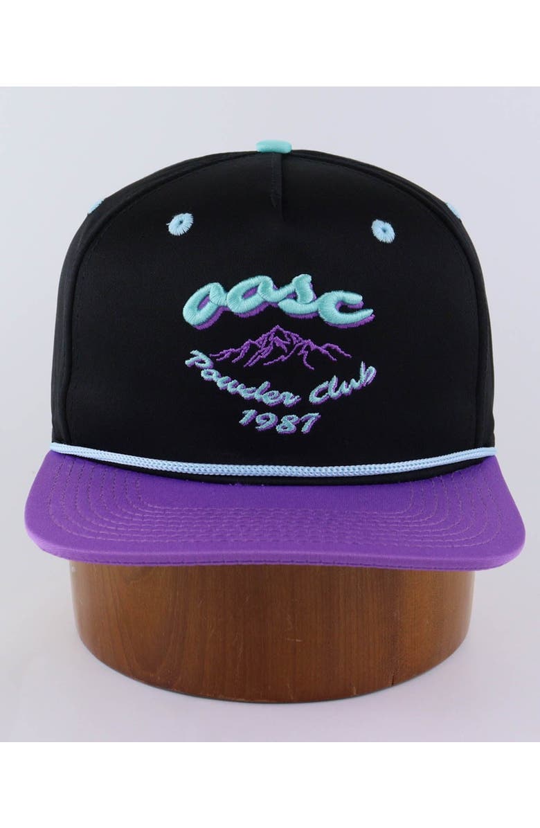 OOSC Powderclub Snapback - Black, Alternate, color, Black