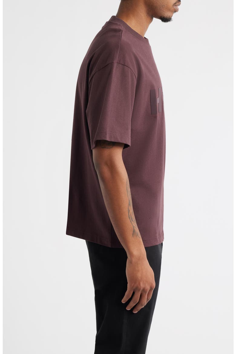 Dinkee Logo T-Shirt, Alternate, color, OPEN BROWN
