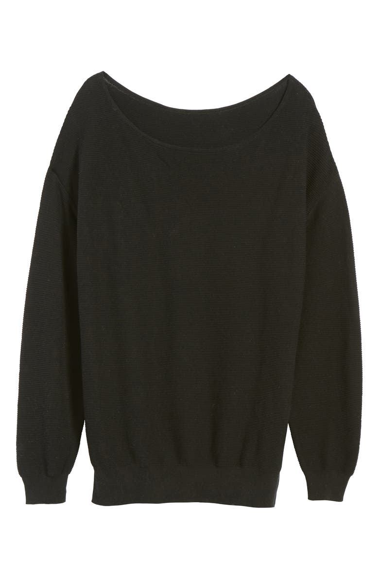 BP. Boatneck Rib Knit Pullover, Alternate, color, 