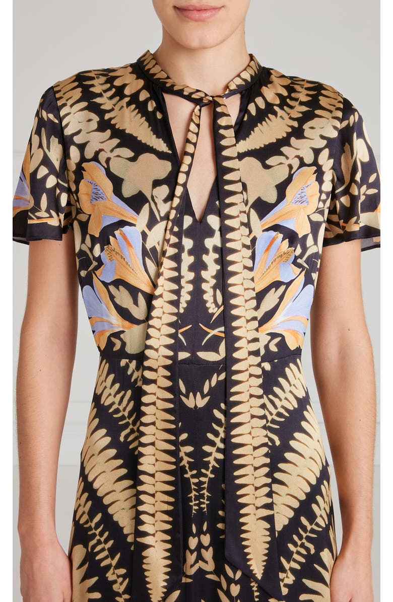 Temperley London Ivy Gown, Alternate, color, Black