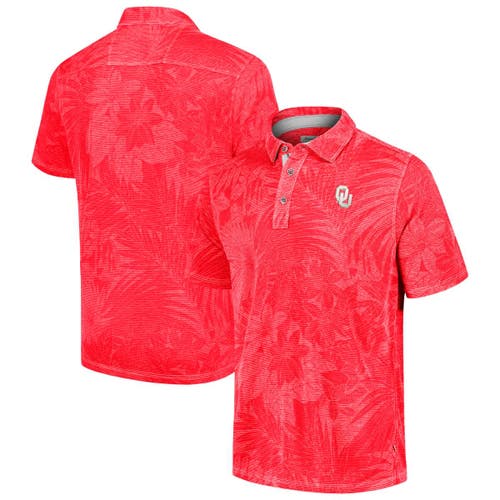 Tommy Bahama Crimson Oklahoma Sooners Sport Santiago Paradise Polo