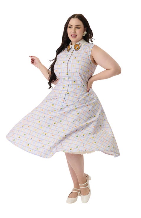 Plus Size Sleeveless Darlene Dress