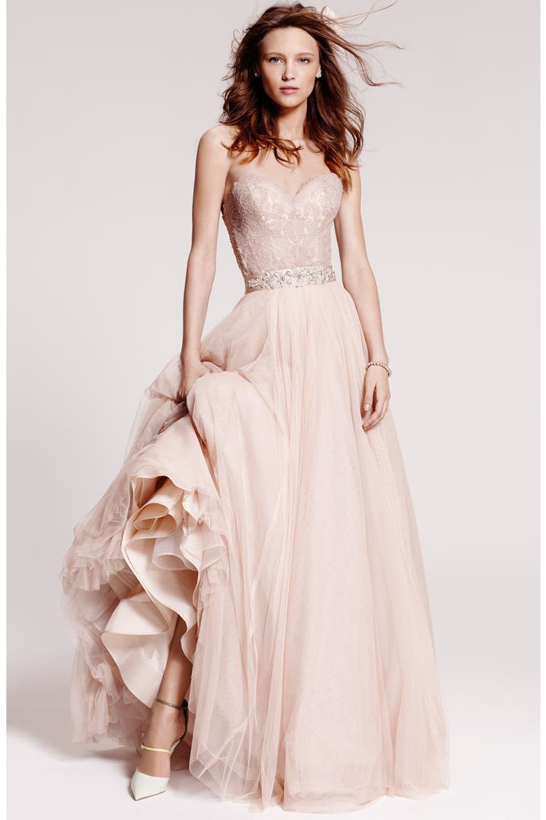 Ahsan Tulle Skirt, Alternate, color, ROSE QUARTZ/ ROSE GLOW