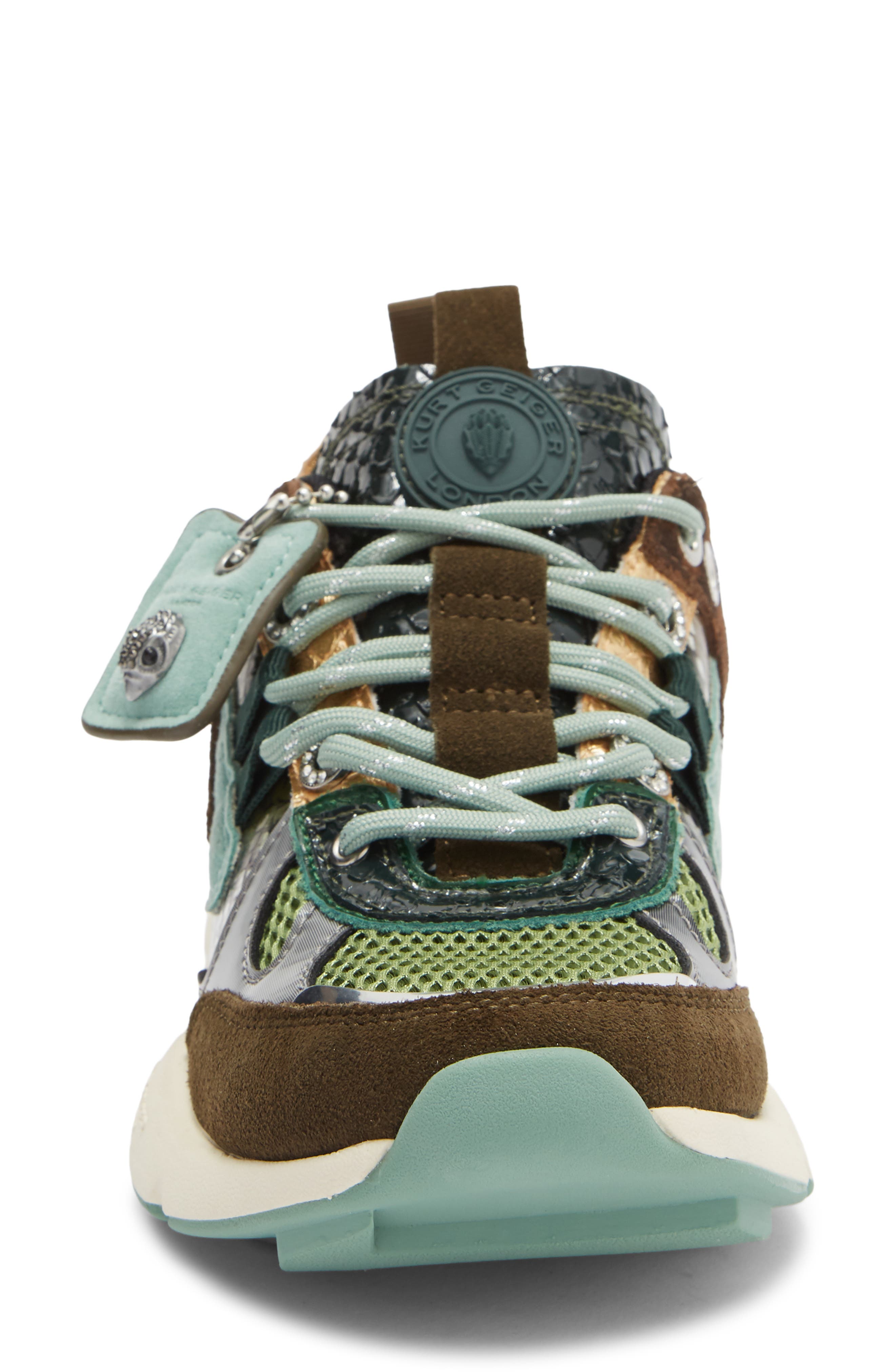 KG Kurt Geiger Kurt Runner Sneaker, Alternate, color, Green Oth