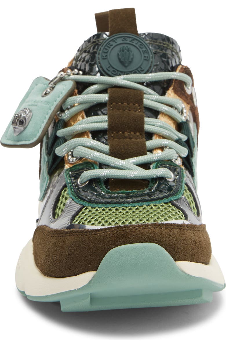 KG Kurt Geiger Kurt Runner Sneaker, Alternate, color, Green Oth