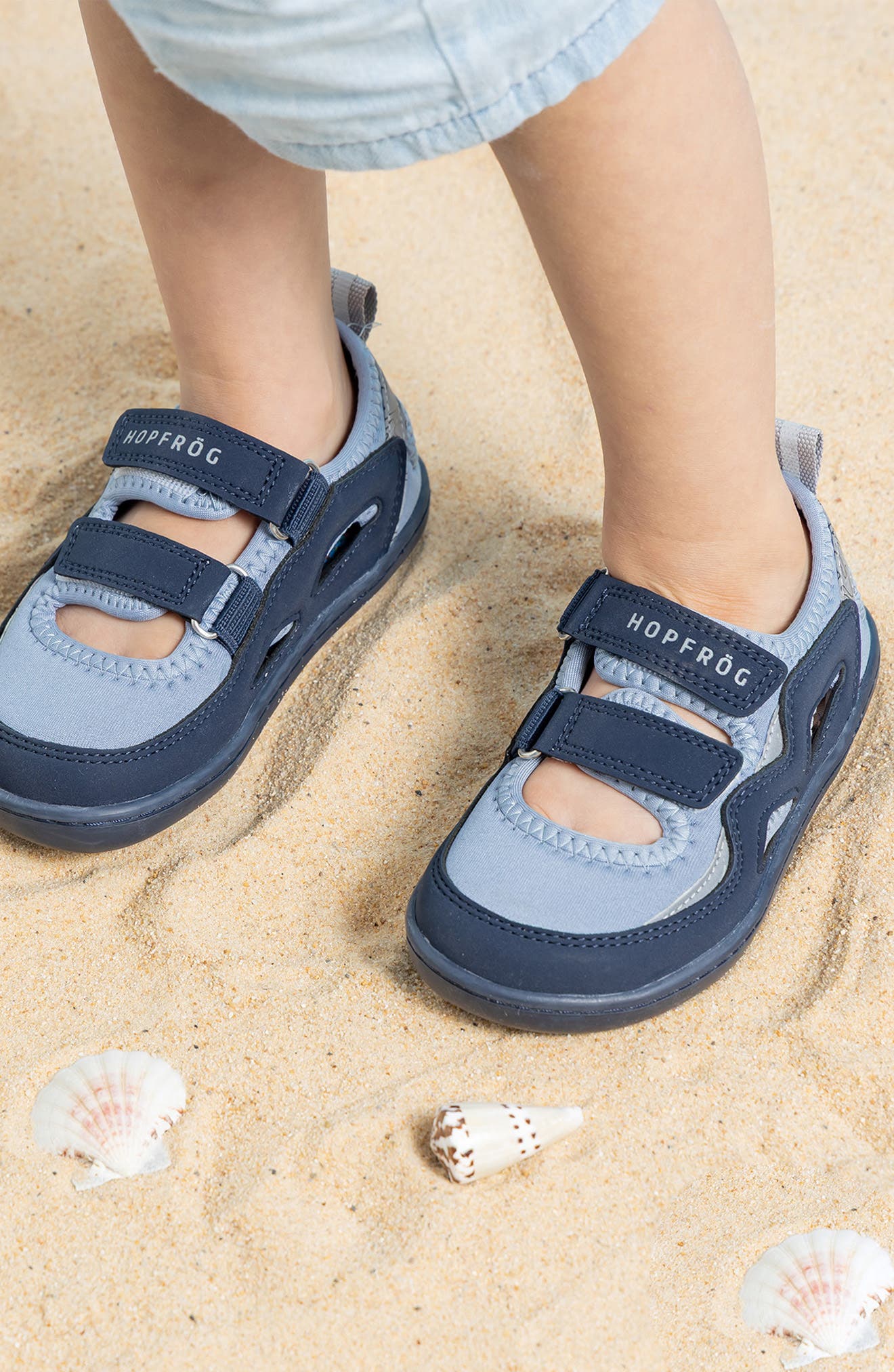Kids' Smart Walker Outdoor Sandal, Alternate, color, BLUE DUO