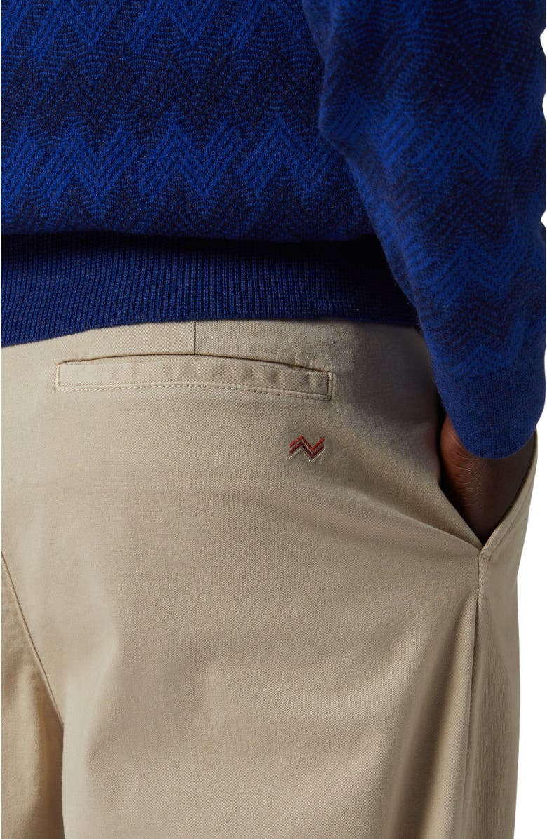 Missoni Chino Pants In Cotton, Alternate, color, Silver