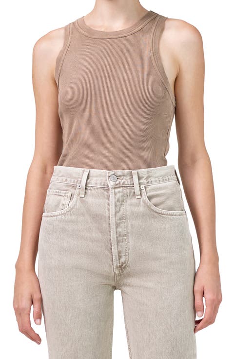 Isabel Rib Racerback Tank