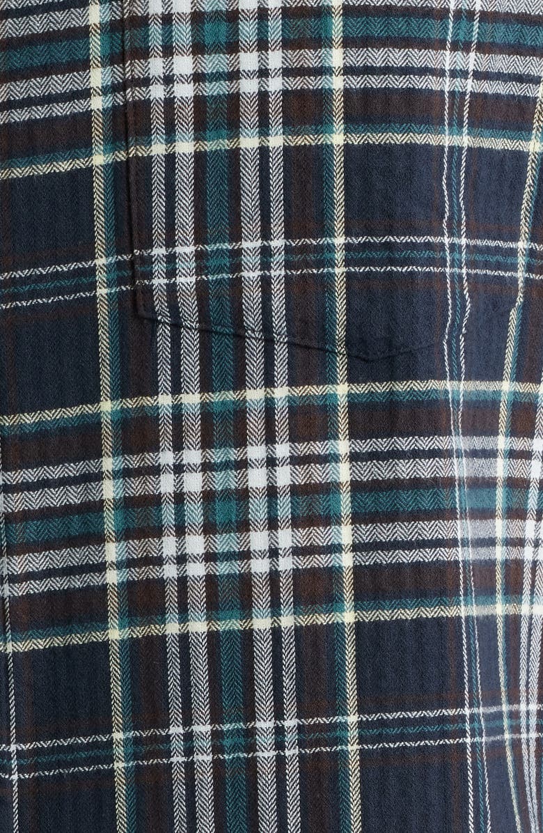 Wax London Shelly Seersucker Button-Up Shirt, Alternate, color, Navy / Multi