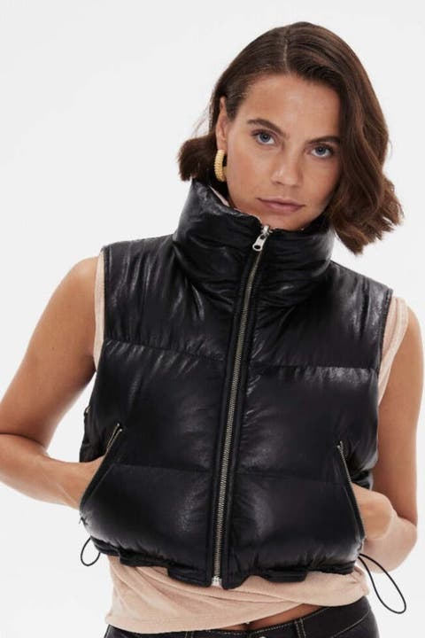 Antonia Leather Vest
