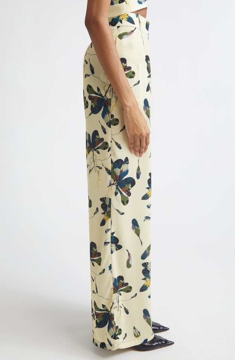 ISRAELLA KOBLA Tanzia Floral Pants, Alternate, color, Blooms Print