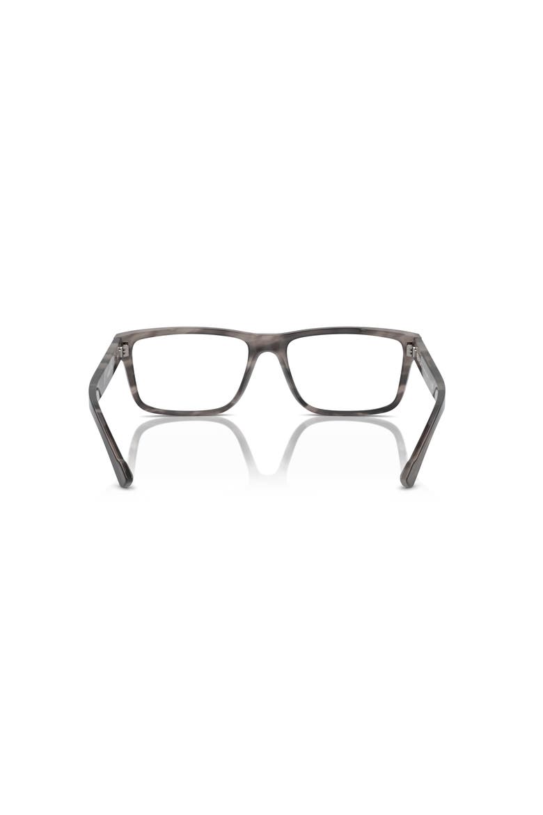 55mm Rectangle optical glasses, Alternate, color, Grey
